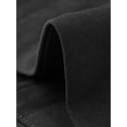 thumbnail image 5 of Chaleco sin mangas con cinturón y cuello chal Allegra K para mujer Negro XL, 5 of 5