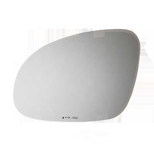 Burco 4104HRSG Driver Side Flat Replacement Mirror Glass for Volkswagen EOS