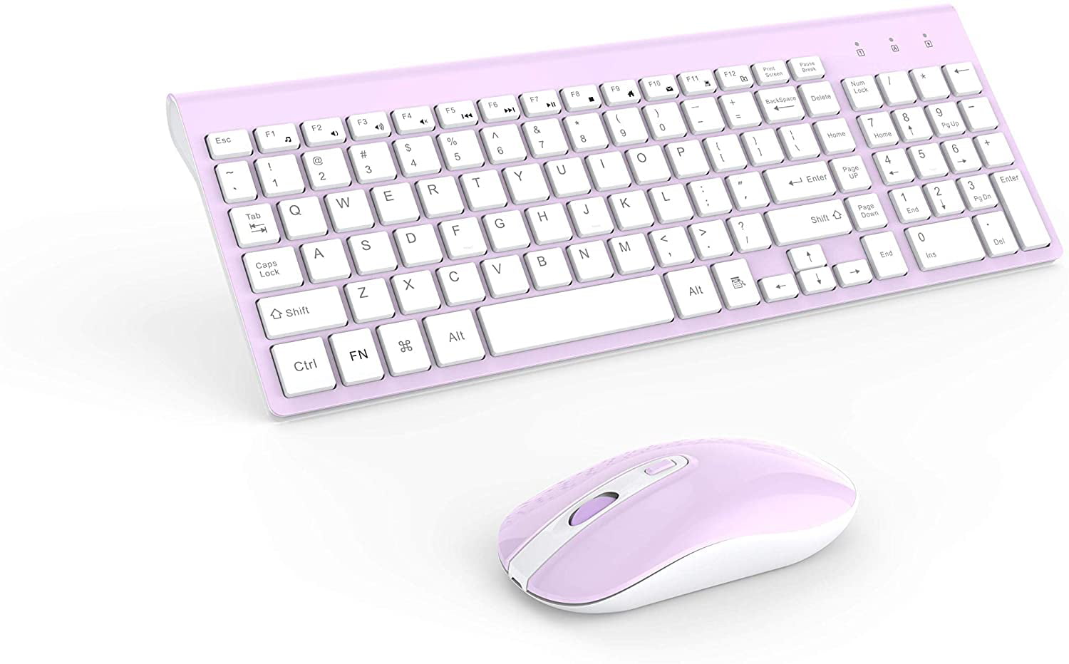 Keyboard and Mouse Set Wireless Keyboard Mouse Set Pink 2.4G Wireless Keyboard with Wireless Mouse Rechargeable Combi Wireless Gaming Keyboard Mouse 