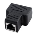 thumbnail image 2 of Adaptador Divisor de Red Ethernet LAN Unique Bargains RJ45 1 a 2 Hembra, 2 of 2