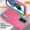 thumbnail image 3 of for Samsung Galaxy A17 Case, Samsung Galaxy A17 Phone Case with Built in Kickstand, Shockproof/Dustproof/Drop Proof Heavy Duty Military-Grade Rugged Protective Cover for Samsung Galaxy A17,Rose Red, 3 of 8