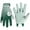 White and Green, variant on HANDLANDY Football Gloves Youth, Sticky Kids Receiver Gloves for Boys Girls, Stretch Fit Flag Football Gloves