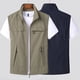 thumbnail image 2 of Chaleco para exteriores 7XL, chaleco de verano para hombre, nuevo chaleco multibolsillo ligero impermeable de malla para fotografía, pesca, Camping, chaqueta sin mangas de carga, 2 of 5