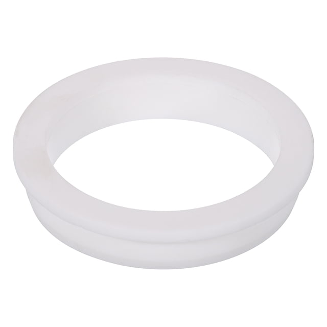 T Tipo Goma Ojal Montaje Diámetro 76,3mm 3,2 Pulgadas OD 2,5 Pulgadas ID (82x64x16mm) Sello Protección Flexible Agujero Tapones para Cable Tubería Blanco