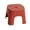 Red, variant on Blue Low-Profile Shower Stool With Wide Base Design For Stable Footing During Hair Washing And Bath Toy Storage #5828m