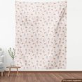 thumbnail image 4 of Ambesonne Floral Fabric by the Yard Upholstery, Pastel Blossom Rose Flowers, 1 Yard, Pale Pink Multicolor, 4 of 5
