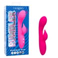 thumbnail image 4 of CalExotics Rumbler Rumble Duo Rechargeable Silicone Rabbit Vibrator, Pink, 4 of 6
