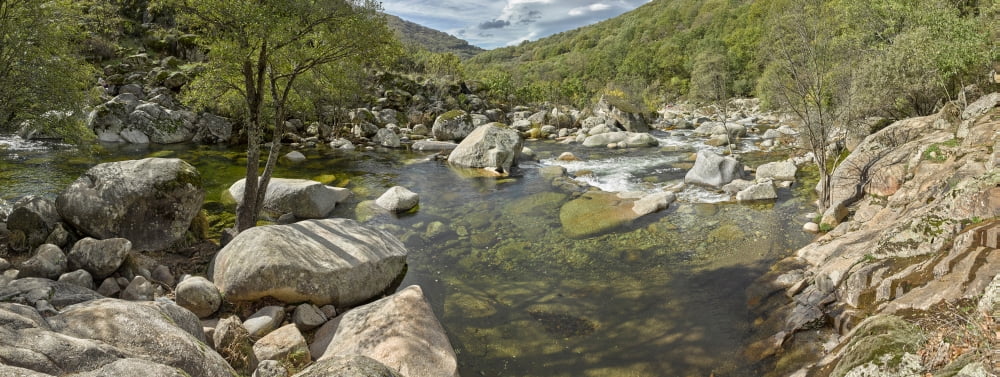 River Flowing Throu