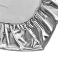 thumbnail image 2 of leyfeng Sábana bajera ajustable de poliéster suave como la seda hecha, funda de cama suave y sedosa, elástica ajustada de 12", 2 of 7