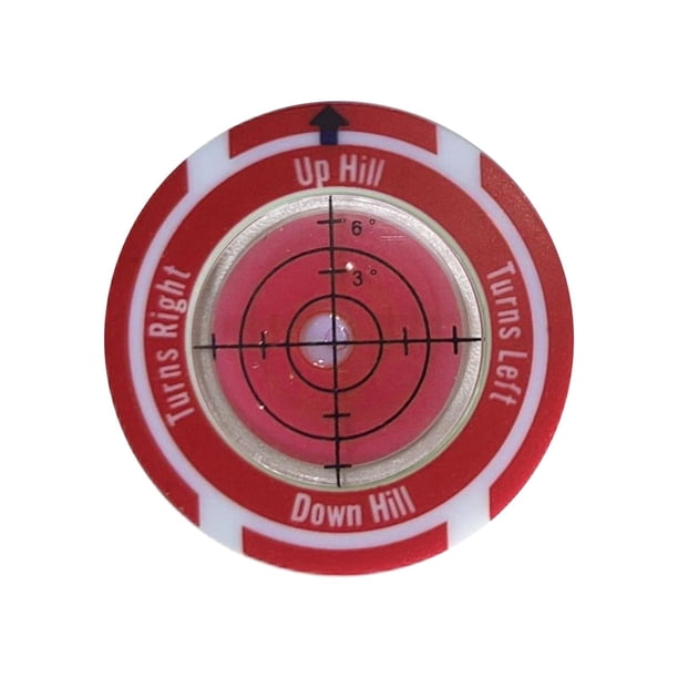 Clip para gorra de Golf Cola con marcador de bola rojo Soporte para marcador de pelotas de golf