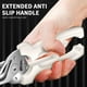 thumbnail image 5 of Tijeras de cocina Tijeras para aves de corral asistidas por resorte de alta resistencia | Tijeras multifuncionales para alimentos utilitarias con mango antideslizante | Autoafilable | Funda de, 5 of 7