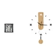 thumbnail image 1 of Reloj de pared digital moderno con números . Adorno silencioso de acrílico. Reloj versátil y práctico para escritorio o para colgar en, 1 of 8