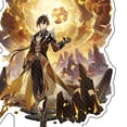 thumbnail image 5 of Anime Standing Card Acrílico Juego Figuras Anime Stand Modelo Juguetes para Decoración Colección 51083 Altura 5.9 in/5.9in, 5 of 5
