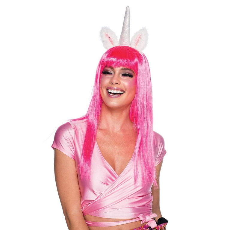 Passion Long Neon Pink Wig for Women Passion Long Neon Pink Wig for Women