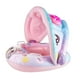thumbnail image 1 of flotador de piscina para niños,Flotador inflable para piscina para bebés con dosel para niños y niñas,Flotador de agua con asa para niños,Flotador de natación para bebés y, 1 of 9