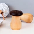 thumbnail image 3 of Toothpick Holder Dispenser, Wooden Cute Mushroom Tooth Pick Dispenser Toothpicks Container for Home Kitchen Restaurant(With Toothpicks), 3 of 4