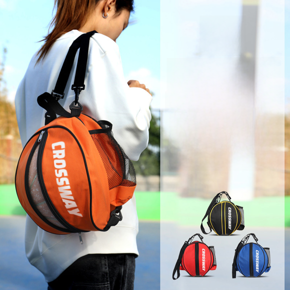 Bolsa de tela para baloncesto, bolsa de tela Oxford, bolsa de almacenamiento, mochila de entrenamiento al aire libre para fútbol