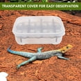 thumbnail image 3 of ORDDIART 1Pcs Hatching Box for Reptiles Store Use Durable Plastic 6.7x5.1x2in, 3 of 7
