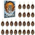 thumbnail image 2 of DAMAI Christmas Geode Animal Advent Calendar 2025, Multi-Purpose Lovely Animal Friends Ornaments Decoration Advent Countdown Calendar, 24 Pcs Mini Tree Hole Acrylic Pendant Gift for Friends, 2 of 7