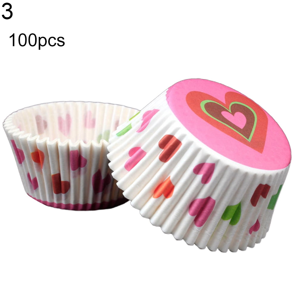 Details about   Cute Oil Proof Cupcake Paper Liner Cups Home Kitchen Disposable Mold Baking Tool 