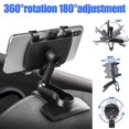 thumbnail image 4 of Charger Car Holder Easy Clip Mount Stand Adjustable Cell Smartphone Support Black For Universal Mobile Phone, 4 of 5