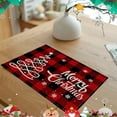 thumbnail image 6 of PRETXORVE Christmas Decor, Christmas Tree Decorations, Christmas Tablecloth Festive Decoration Western Style Tablecloth Non- Water and Oil Proof Heat insulation Tablecloth, 6 of 6