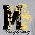thumbnail image 3 of Disney - Minnie Mouse - Shinning Classy & Sassy - Juniors Cropped Cotton Blend T-Shirt, 3 of 5