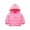 Rose Red, variant on Toddler Little Boy Girl Hooded Puffer Jacket Winter Down Coat Kids Warm Outerwear