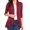 Wine, variant on Summer Sweaters For Women 2023 Cardigan Cardigan Top Polyester Wear Daily Woman Black XXL
