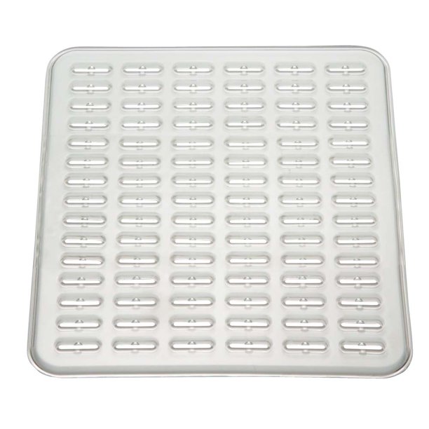 InterDesign Syncware Kitchen Sink Protector Mat, Clear
