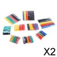 thumbnail image 1 of Colaxi 2X 328pcs 2:1 Heat Shrink Tubing Tube Sleeving Wrap Cable Wire 5 Color, 1 of 8