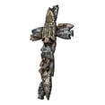 thumbnail image 6 of Tribal Indian Faux Arrowhead Stones Lamb of God Good Shepherd Wall Cross Plaque, 6 of 9