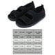 thumbnail image 2 of Sandalias diabéticas zapatos para caminar sintestables para personas mayores (negros 37-38), 2 of 9