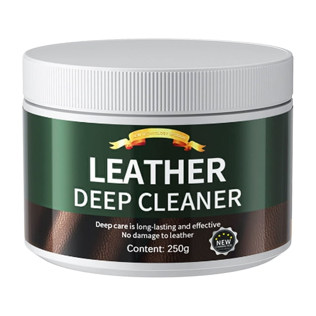 Crema líquida limpiadora de cuero para limpiar ropa de cuero, cuero del hogar, sofás de cuero, crema limpiadora 250 g