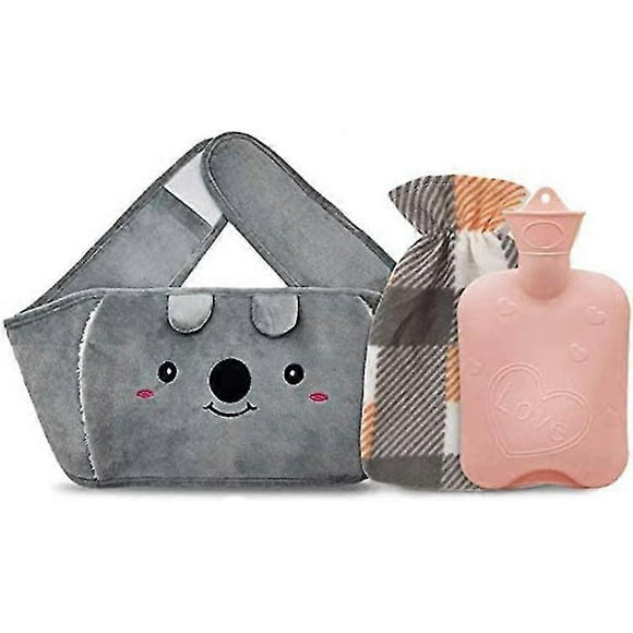 2024,hot Water Bottle With Case, Koala Hot Water Bottle Belt, Rubber Hot Water Bag, Detachable Waist Hot Water Bag, Rubber Hot Water Bag With Soft Wai