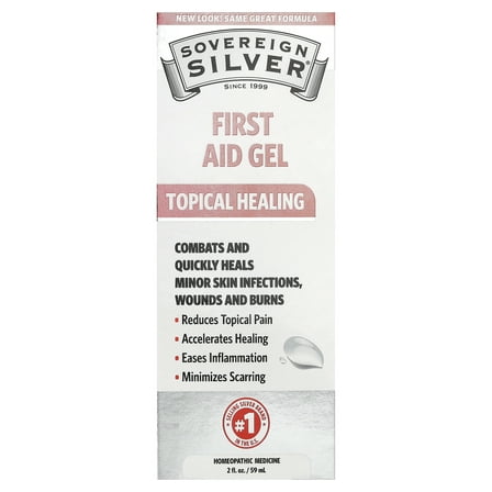 Sovereign Silver First Aid Gel, 2 Oz