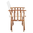 thumbnail image 4 of Safavieh Laguna Outdoor Patio Director Chair, Set of 2 - Natural/Beige, 4 of 12