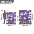 thumbnail image 6 of Yayeee Throw Blanket for Couch Soft Warm 60" x 80" Sofa Chair Bed Decoration, Halloween Ghosts Purple, 6 of 7