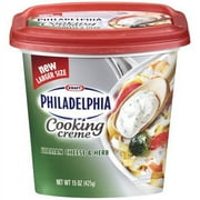 Kraft Philadelphia Italian Cheese & Herb Cooking Creme, 15 oz