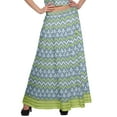 thumbnail image 5 of Moomaya Printed Elegant Crop Top And Long Skirt Set Ethnic Dresses For Women, 5 of 6