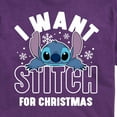 thumbnail image 2 of Lilo & Stitch - I Want A Stitch For Christmas - Men's Short Sleeve Graphic T-Shirt, 2 of 4