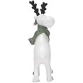 thumbnail image 4 of Decoración del hogar, estatua de resina, decoración de animales para sala de estar, regalo de Navidad divertido, ciervo, decoración moderna, mira hacia atrás, 4 of 5