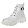 thumbnail image 2 of POROPL Snow Boots for Women Ankle Fleece Fleece Warm Shoes,Boots for Women Size 7, 2 of 3