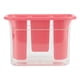 thumbnail image 2 of Bandeja de drenaje, escurridor, estante de secado, cesta, soporte para palillos, almacenamiento, hogar, cocina, rosa, 2 of 8