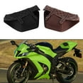 thumbnail image 3 of BTOER Motorcycle Saddlebag Luggage Storage Leather Tool Side Bags Waterproof, 3 of 7