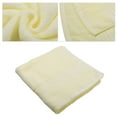 thumbnail image 4 of Unique Bargains 1pc Soft Absorbent Cotton Bath Towel Classic Design Yellow 55.12''x27.17'' for Bathroom Shower, 4 of 7