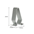 thumbnail image 3 of 10/20pcs Suitable For Volkswagen Sprint Maiteng Golf Car Door Sill Strip Clips Interior Plate, 3 of 8