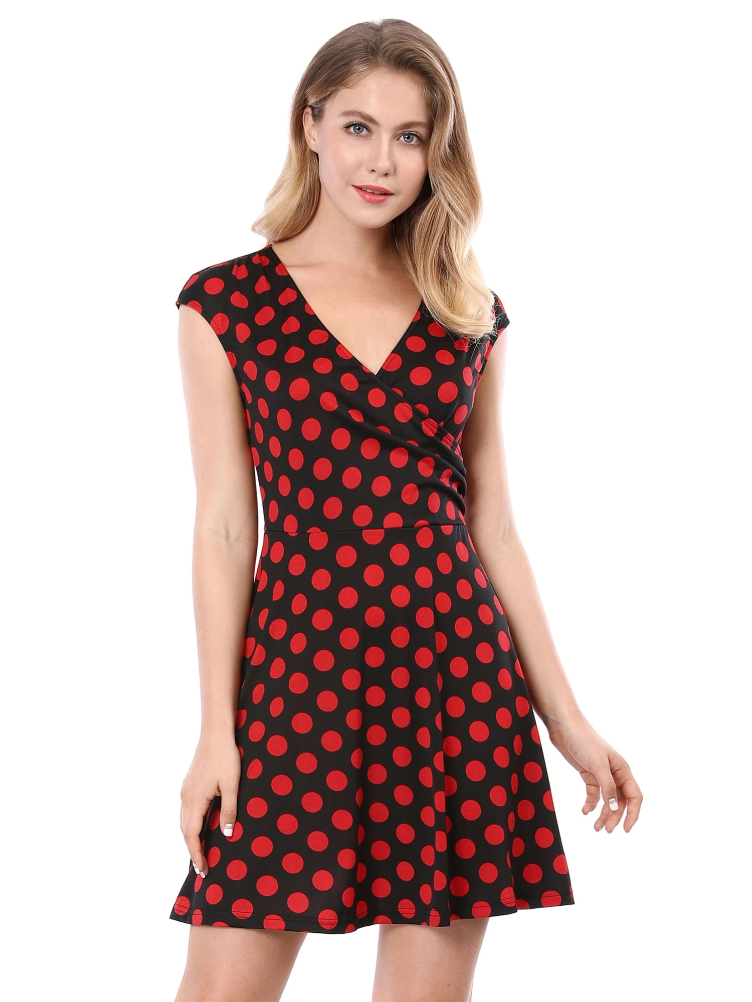 polka dots dress for new year