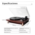 thumbnail image 4 of Tocadiscos De Vinilo Retro Portátil Con Bluetooth, 4 of 4