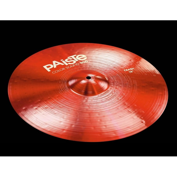 Paiste Color Sound 900 Series Crash Cymbal Red 18 inches